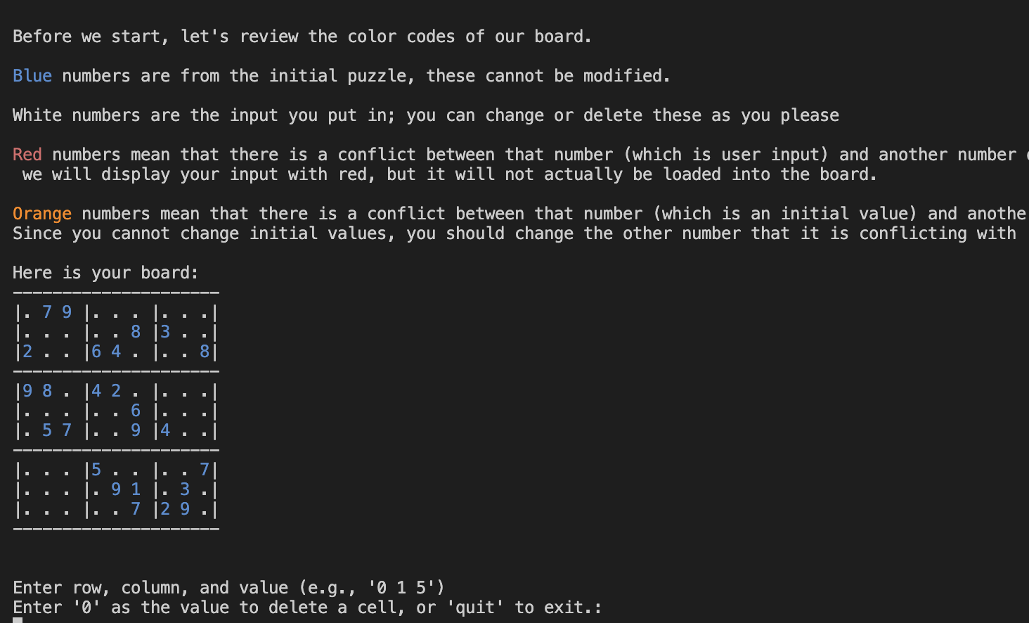 Sudoku puzzle generator